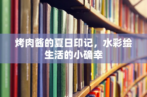 烤肉酱的夏日印记，水彩绘生活的小确幸