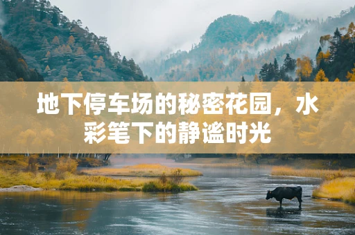 地下停车场的秘密花园，水彩笔下的静谧时光