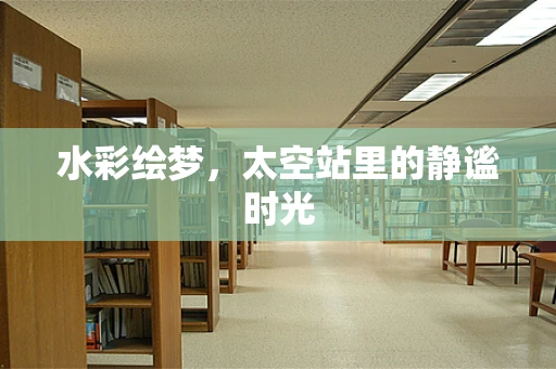 水彩绘梦，太空站里的静谧时光