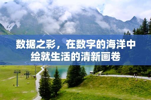 数据之彩，在数字的海洋中绘就生活的清新画卷