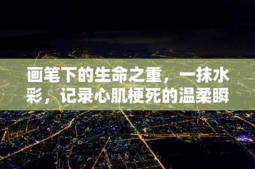画笔下的生命之重，一抹水彩，记录心肌梗死的温柔瞬间