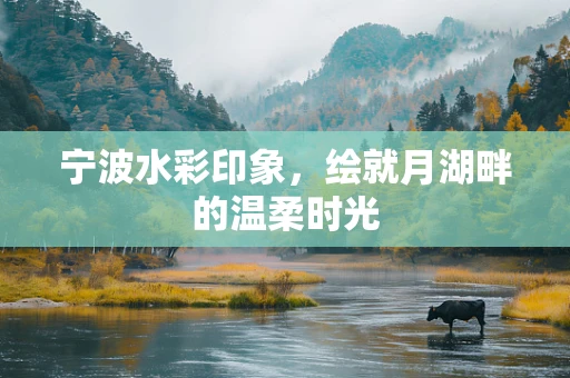 宁波水彩印象，绘就月湖畔的温柔时光