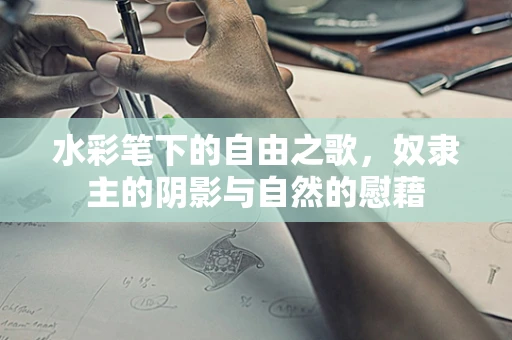 水彩笔下的自由之歌，奴隶主的阴影与自然的慰藉
