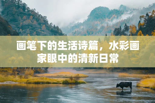 画笔下的生活诗篇，水彩画家眼中的清新日常