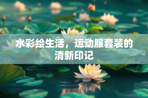 水彩绘生活，运动服套装的清新印记