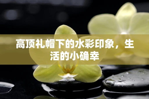 高顶礼帽下的水彩印象，生活的小确幸