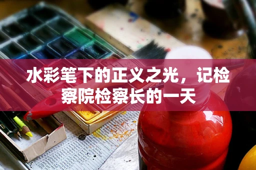 水彩笔下的正义之光，记检察院检察长的一天