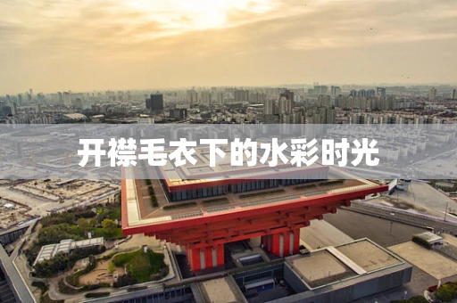 开襟毛衣下的水彩时光