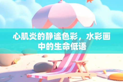 心肌炎的静谧色彩，水彩画中的生命低语