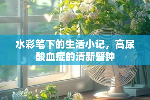 水彩笔下的生活小记，高尿酸血症的清新警钟