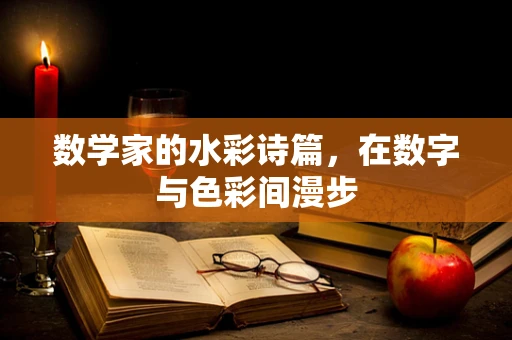 数学家的水彩诗篇，在数字与色彩间漫步
