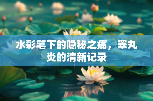 水彩笔下的隐秘之痛，睾丸炎的清新记录