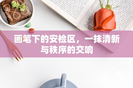 画笔下的安检区，一抹清新与秩序的交响