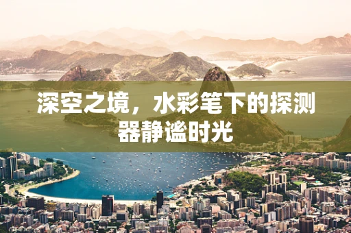 深空之境，水彩笔下的探测器静谧时光