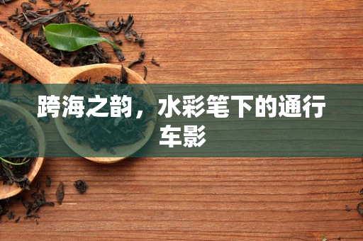 跨海之韵，水彩笔下的通行车影