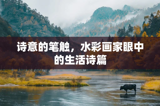 诗意的笔触，水彩画家眼中的生活诗篇