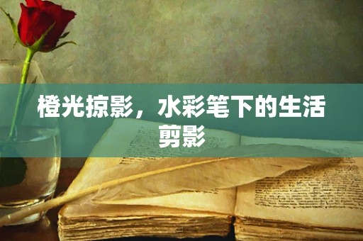 橙光掠影，水彩笔下的生活剪影