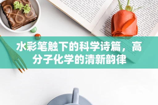 水彩笔触下的科学诗篇，高分子化学的清新韵律
