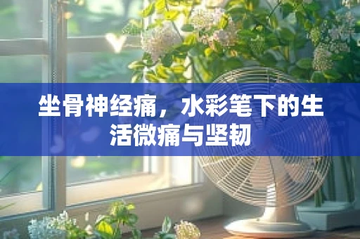 坐骨神经痛，水彩笔下的生活微痛与坚韧