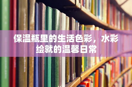 保温瓶里的生活色彩，水彩绘就的温馨日常