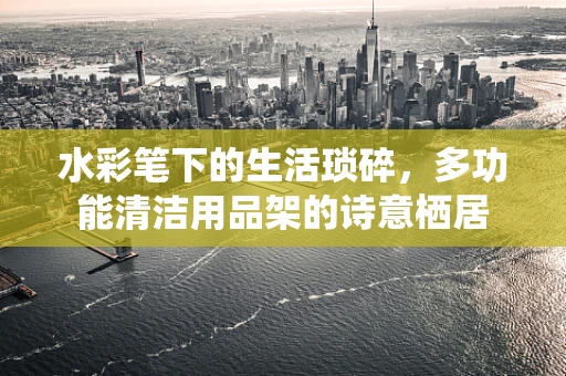 水彩笔下的生活琐碎，多功能清洁用品架的诗意栖居