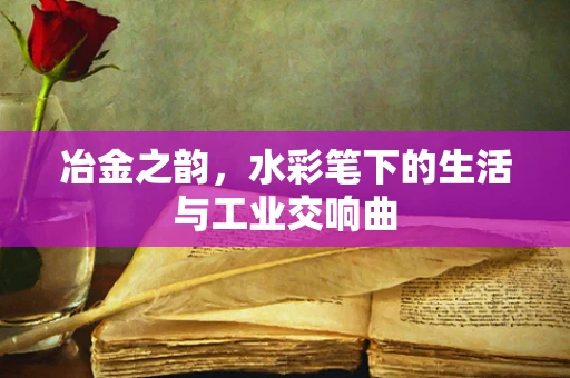冶金之韵，水彩笔下的生活与工业交响曲