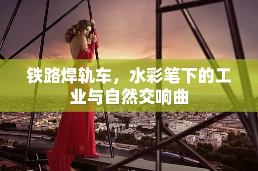 铁路焊轨车，水彩笔下的工业与自然交响曲