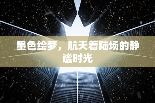 墨色绘梦，航天着陆场的静谧时光