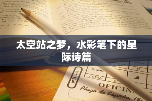 太空站之梦，水彩笔下的星际诗篇
