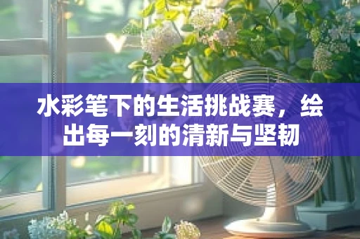 水彩笔下的生活挑战赛，绘出每一刻的清新与坚韧
