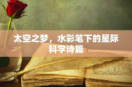 太空之梦，水彩笔下的星际科学诗篇
