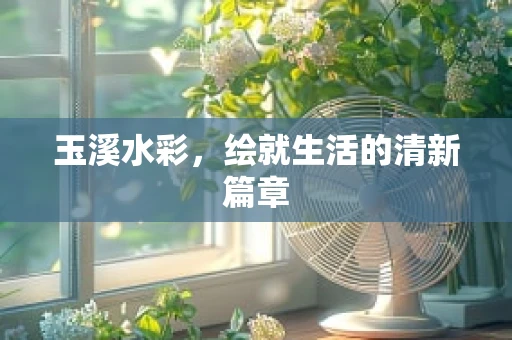 玉溪水彩，绘就生活的清新篇章