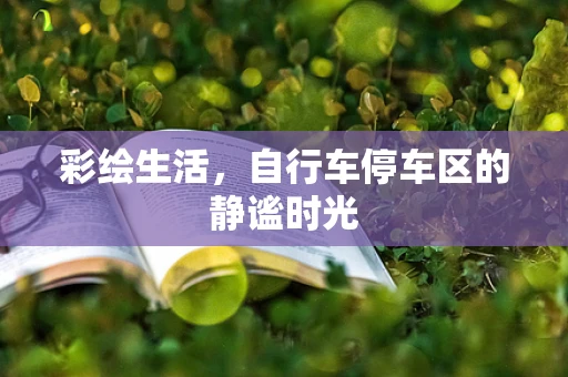 彩绘生活，自行车停车区的静谧时光