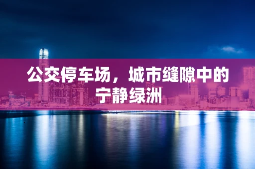 公交停车场，城市缝隙中的宁静绿洲