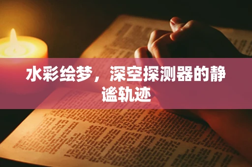 水彩绘梦，深空探测器的静谧轨迹