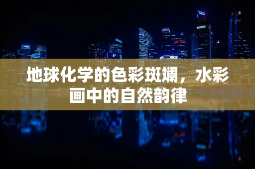 地球化学的色彩斑斓，水彩画中的自然韵律