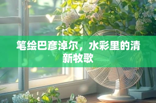 笔绘巴彦淖尔，水彩里的清新牧歌
