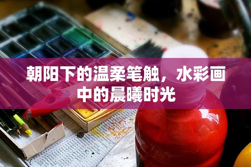 朝阳下的温柔笔触，水彩画中的晨曦时光