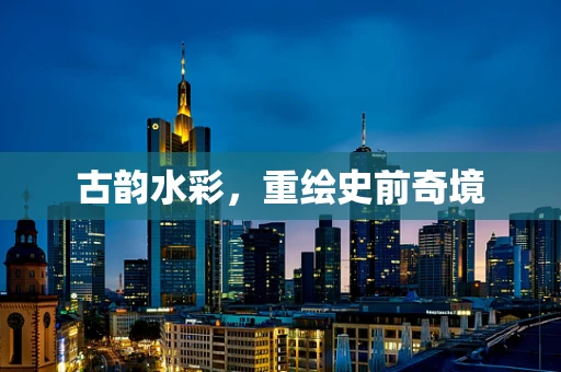 古韵水彩，重绘史前奇境