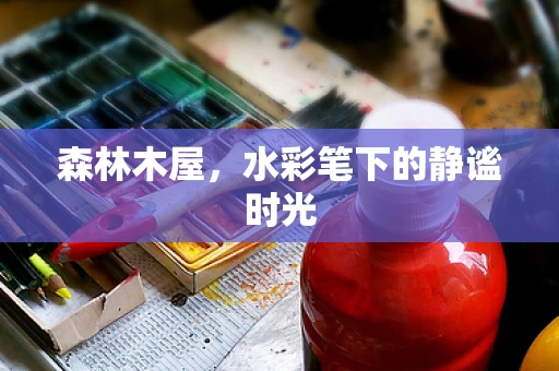 森林木屋，水彩笔下的静谧时光