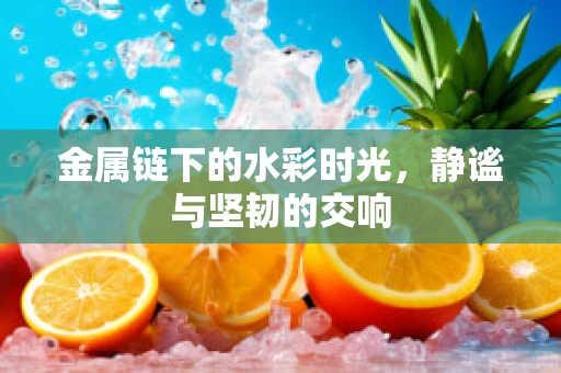 金属链下的水彩时光，静谧与坚韧的交响