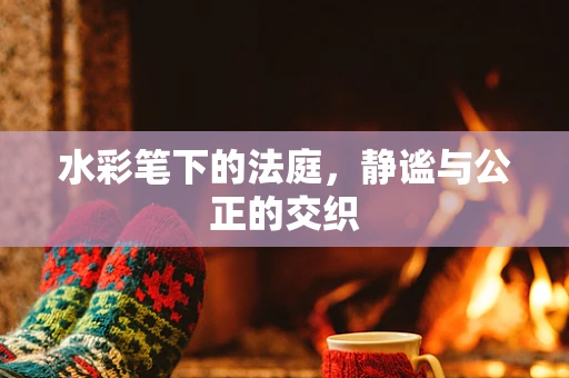 水彩笔下的法庭，静谧与公正的交织