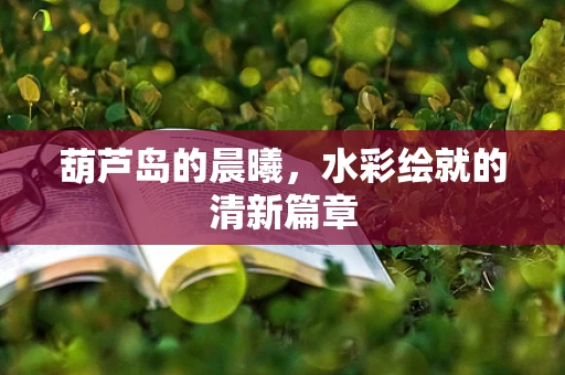 葫芦岛的晨曦，水彩绘就的清新篇章