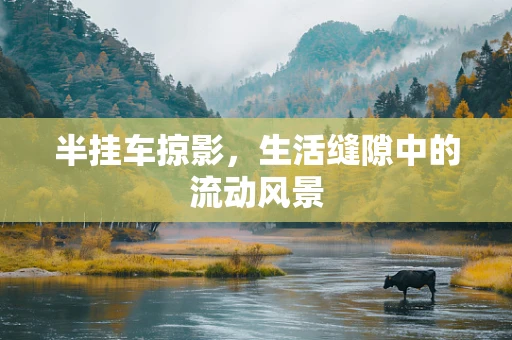 半挂车掠影，生活缝隙中的流动风景