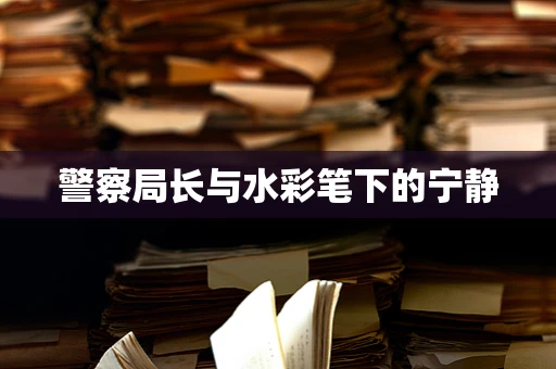 警察局长与水彩笔下的宁静
