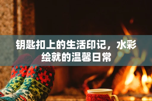 钥匙扣上的生活印记，水彩绘就的温馨日常