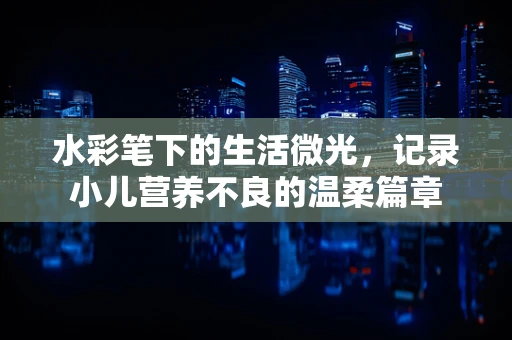 水彩笔下的生活微光，记录小儿营养不良的温柔篇章