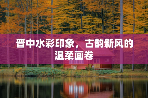 晋中水彩印象，古韵新风的温柔画卷