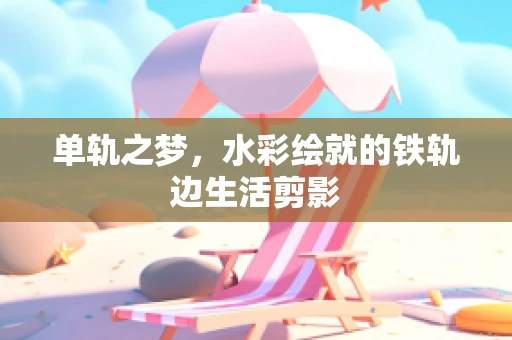 单轨之梦，水彩绘就的铁轨边生活剪影