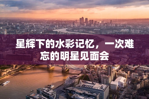 星辉下的水彩记忆，一次难忘的明星见面会